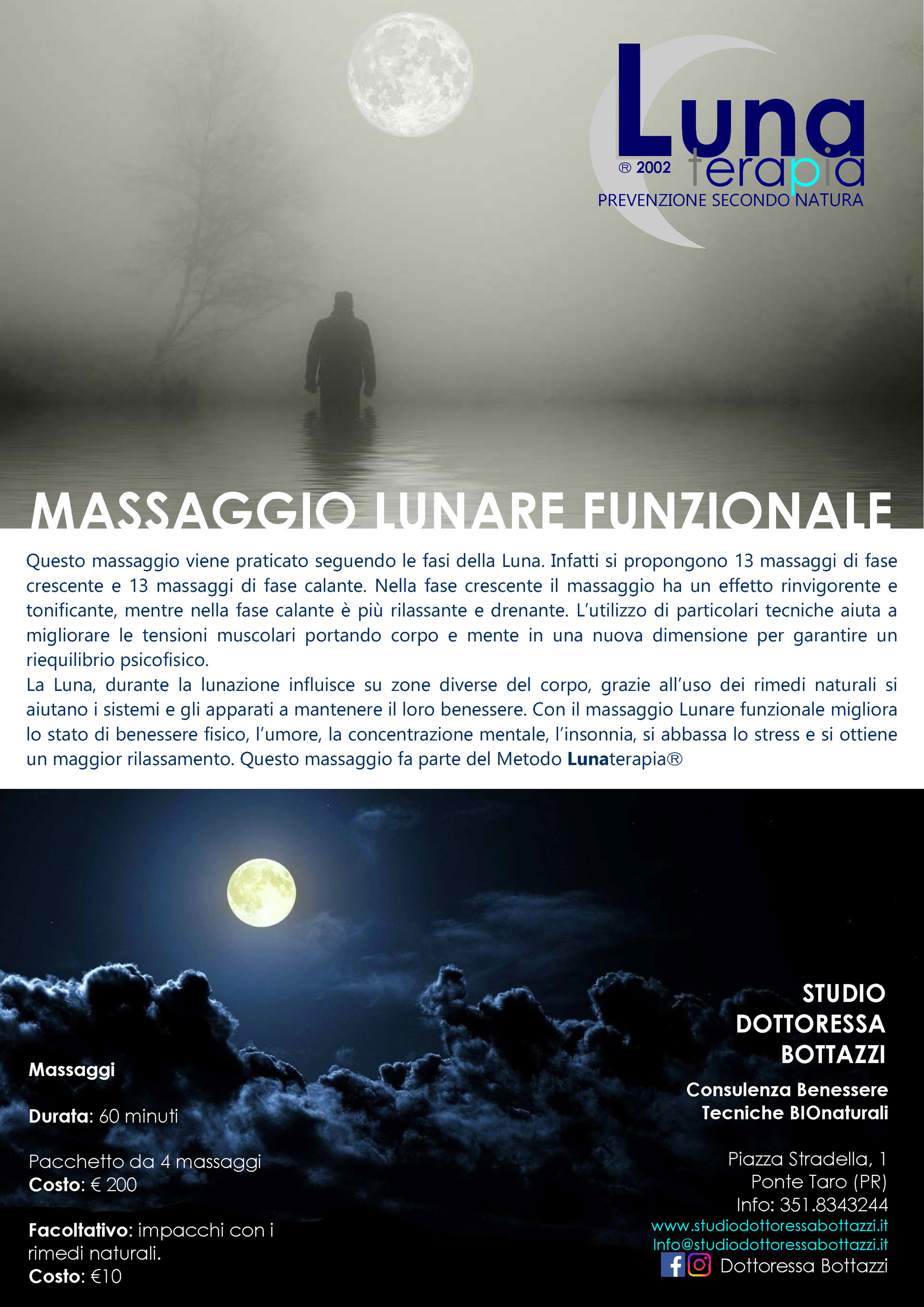 1 massaggio lunare funzionale